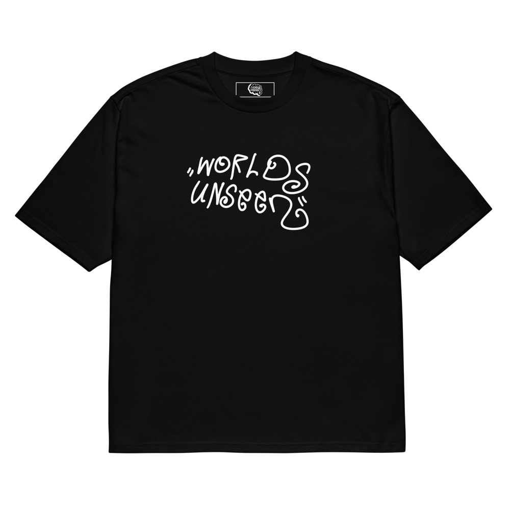 Image of WORLDS UNSEEN X SKAN KANJI OVERSIZED TEE