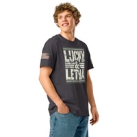 Image 12 of Lucky/Lethal Unisex organic ribbed neck t-shirt