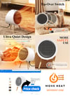 1,000 Watt Gaiatop Portable Desktop Space Heater