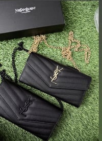 YSL Wallet on the go