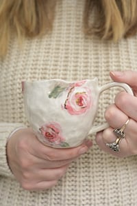 Image 3 of Roses Mug