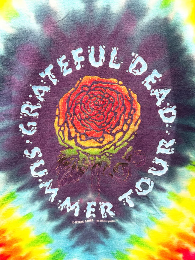 Grateful Dead 1995 Summer Tour Lot T-Shirt - Size L
