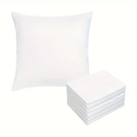 Image 1 of 2/4/6pcs 18"x18" Sublimation Pillow Cover Blanks , Soft Velvet Cushion Cover for Sofa, Heat Transfer