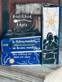 Image 3 of House of Sky and Breath (Day/Night Bottom Quote) - Bewitched Edges 