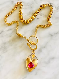Image 7 of RARE 14k GOLD ENGLISH GEORGIAN CHAIN