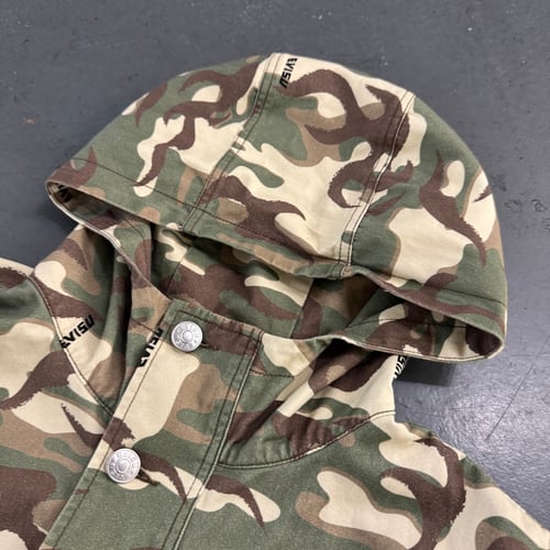 Image of Evisu Camo Patch Multi Pocket Japanese Canvas Jacket
