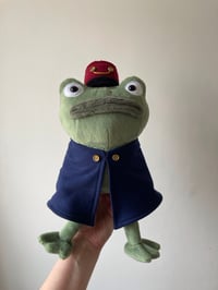 Image 1 of Medium - Band Uniform Frog Of Many Names Plushie - OTGW - Made To Order 