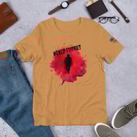 Image 9 of Never Forget Flower Unisex t-shirt