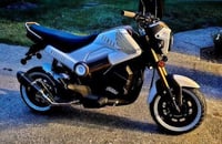 Image 7 of Honda NAVi 110 White Wall Tire Set 