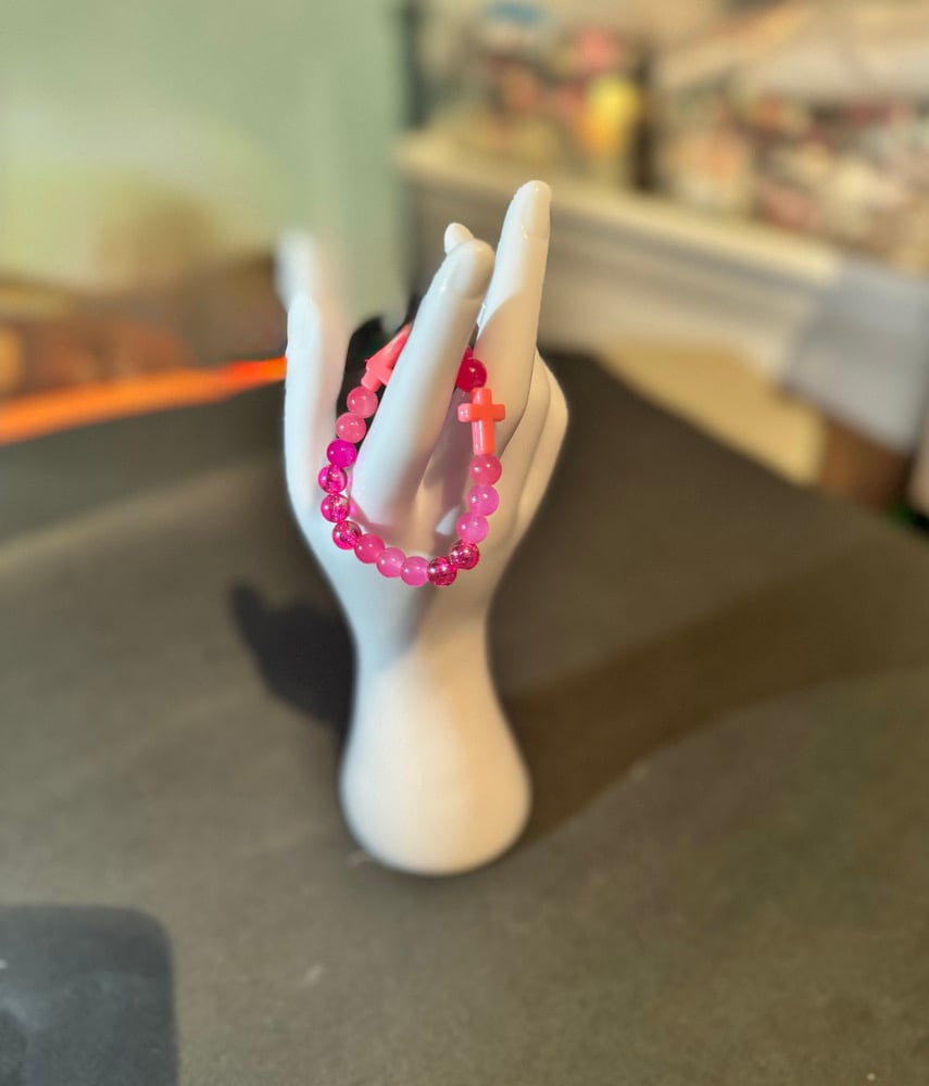 Image of Cross Bracelets - 7 colours 