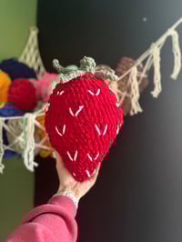 Image 2 of Crocheted Strawberry