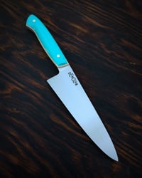 Image 1 of 6” Petty Chef - TURQUOISE/IVORY