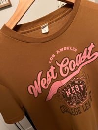 Image 2 of West Coast college league tee