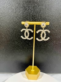 Image 2 of Luxury CC earrings 