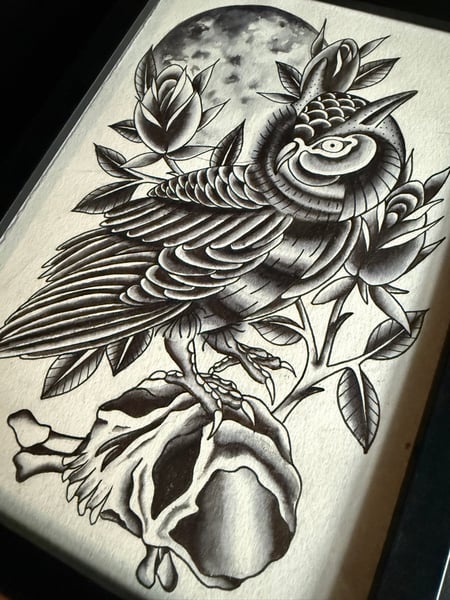 Image of ‚Owl‘ original Painting 