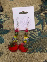 Tomato Earrings 