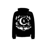 Image 1 of BAT PUFFER JACKET BLACK