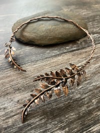 Image 1 of Fern Torc Style Necklace No.2