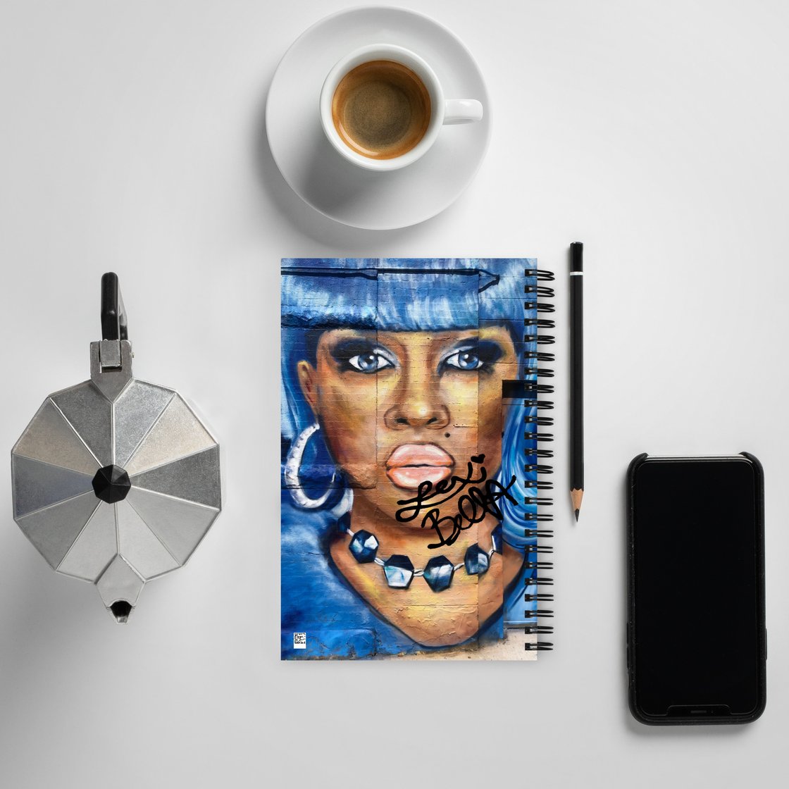 Image of Lil Kim Spiral notebook