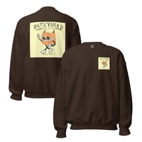 Image 3 of Unisex Sweatshirt batsyhead logo 