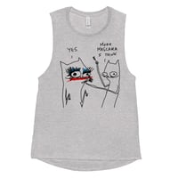 Image 1 of more mascara Ladies’ Muscle Tank