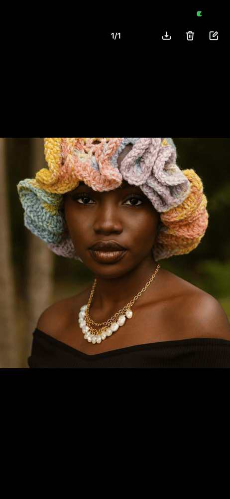 Image of Standard ruffle hats