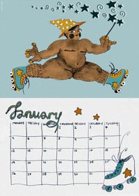 Image 1 of PREORDER Witch Off Duty 2026 Calendar