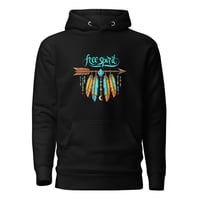 Image 2 of Unisex Hoodie, Free Spirit Arrow & Feathers, Western Theme hoodie