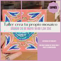 Image 1 of TALLER CREA TU PROPIO MOSAICO