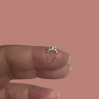 Image 4 of media luna stud