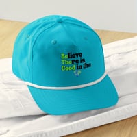 Image 1 of Believe There is Good in the World - Golf Rope Cap