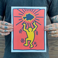 Sunfish Worship Haring Tribute Print