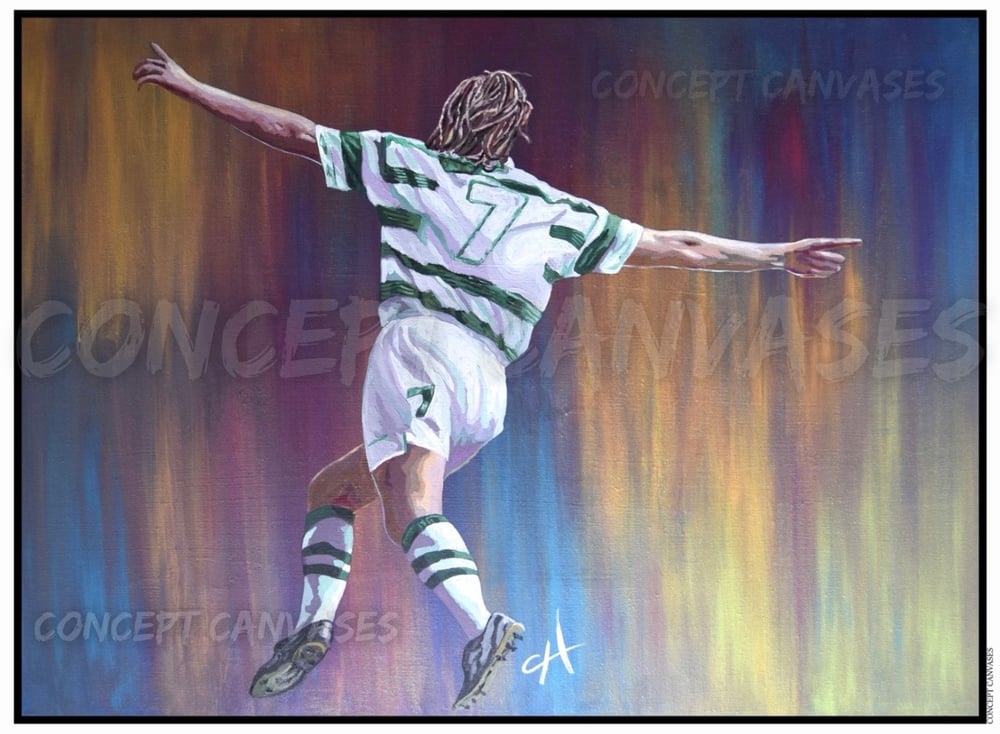 Image of Larsson ‘Hail To The King’ A3 Print 