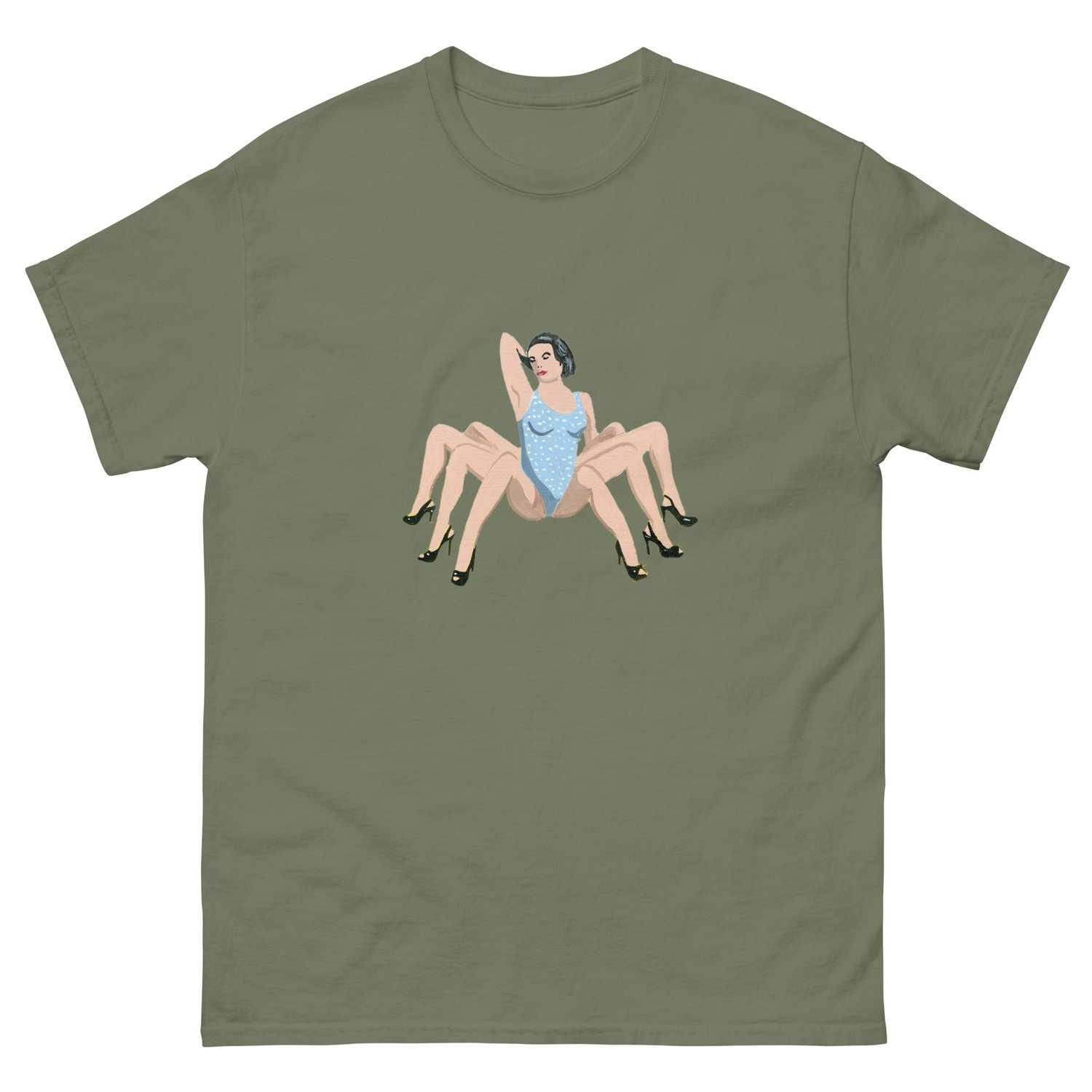 Image of EIGHT LEGGED WOMAN T-SHIRT