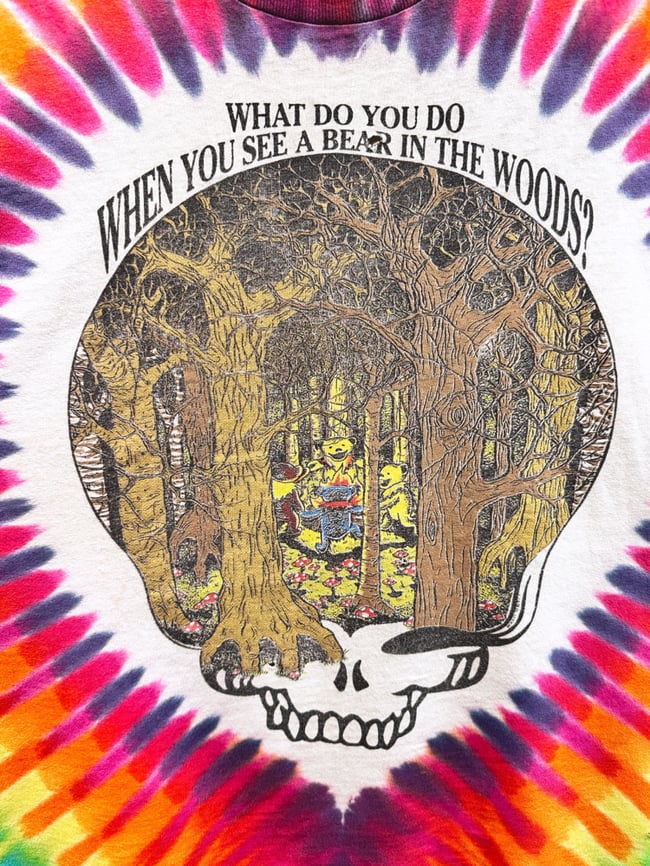 Rare Grateful Dead 1992 PLAY DEAD Lot T-Shirt - Fits XL