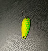 Image 2 of Gold and Green Honeycomb (Pink and Prismatic)