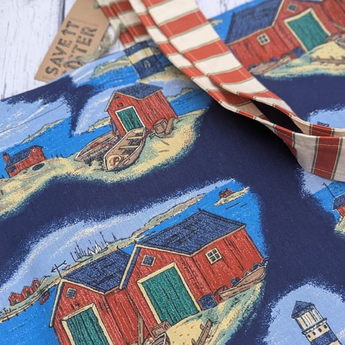 Image of Giant Shopping Tote Bag- Seaside