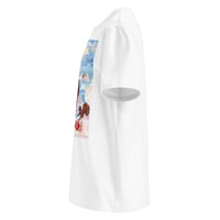 Image 3 of Unisex organic ribbed neck t-shirt
