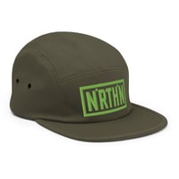 Image 2 of N'RTH'N Five Panel - Lime Green