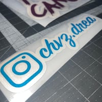 Image 5 of Instagram Glitter Series Decals