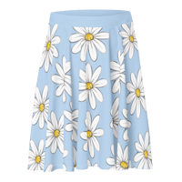 Image 1 of Flower Boobies Skater Skirt