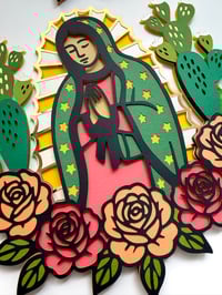 Image 5 of Virgen de Guadalupe with Cactus SVG / ARCHIVO DIGITAL 