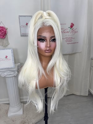 Image of White blonde free part (ready to ship) 