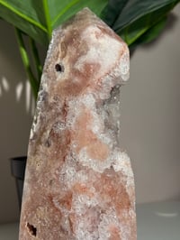 Image 6 of XL PINK AMETHYST TOWER WITH LARGE SATURATED QUARTZ POINTS -BRAZIL- #2