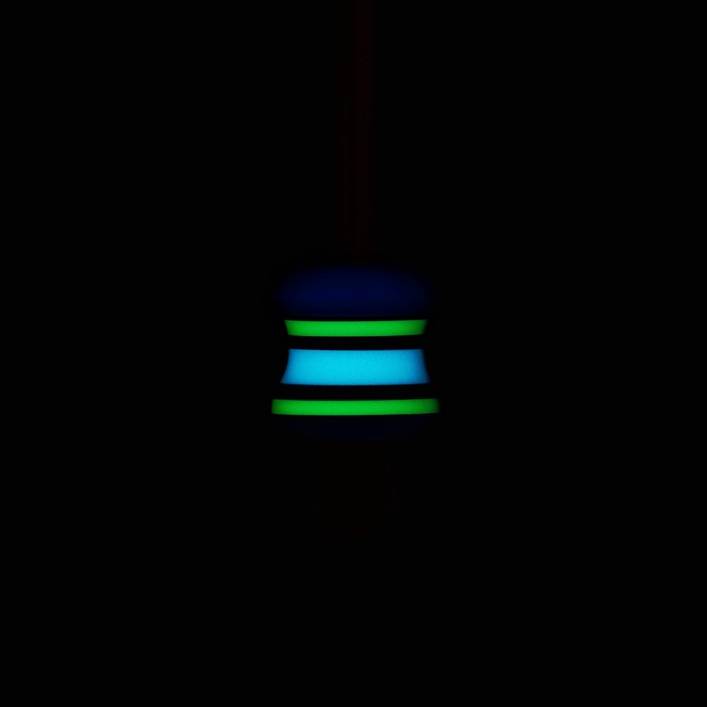 Taiga EDC lanyard beads (GLOW)