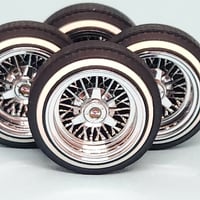 Image 1 of 1:25 13 and 14 inch 36 spoke Z's 