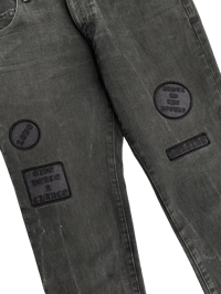 Image 4 of '04 Number (N)ine Give Peace A Chance Patch Denim - 33