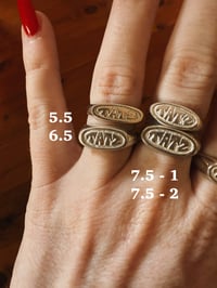 Image 2 of TAT2 RING READY TO SHIP