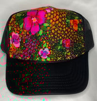 Vintage fabric trucker #V30