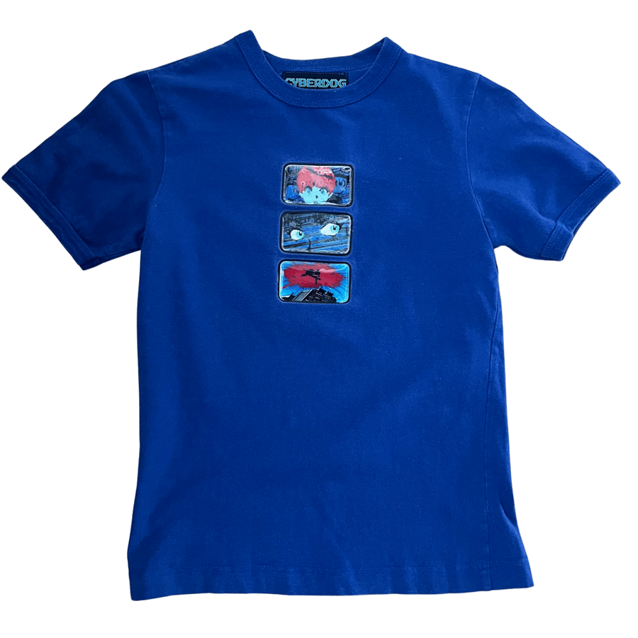 Image of 90’s women’s Cyberdog vintage babydoll T Shirt: Size Small